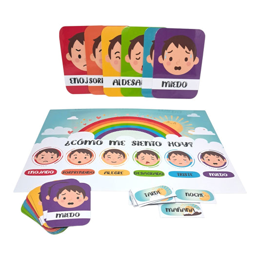 Tablero de las Emociones Imantado / Para niños con Pictogramas